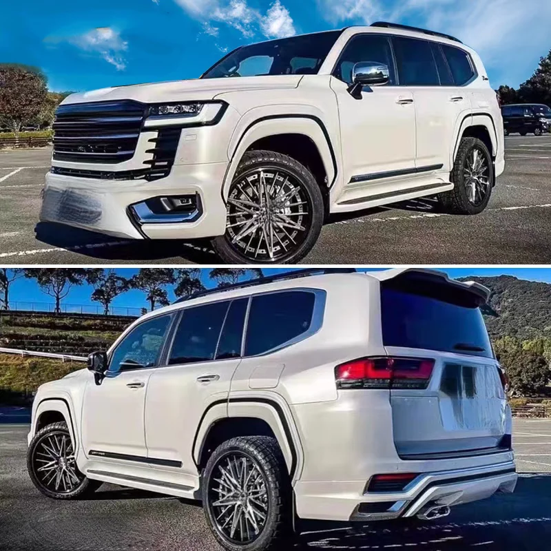 High Quality Upgrade Exterior Accessories Widened Wheel Eyebrow Wheel Flare Body Kit Fit For LC300 2022 2023 2024 2025