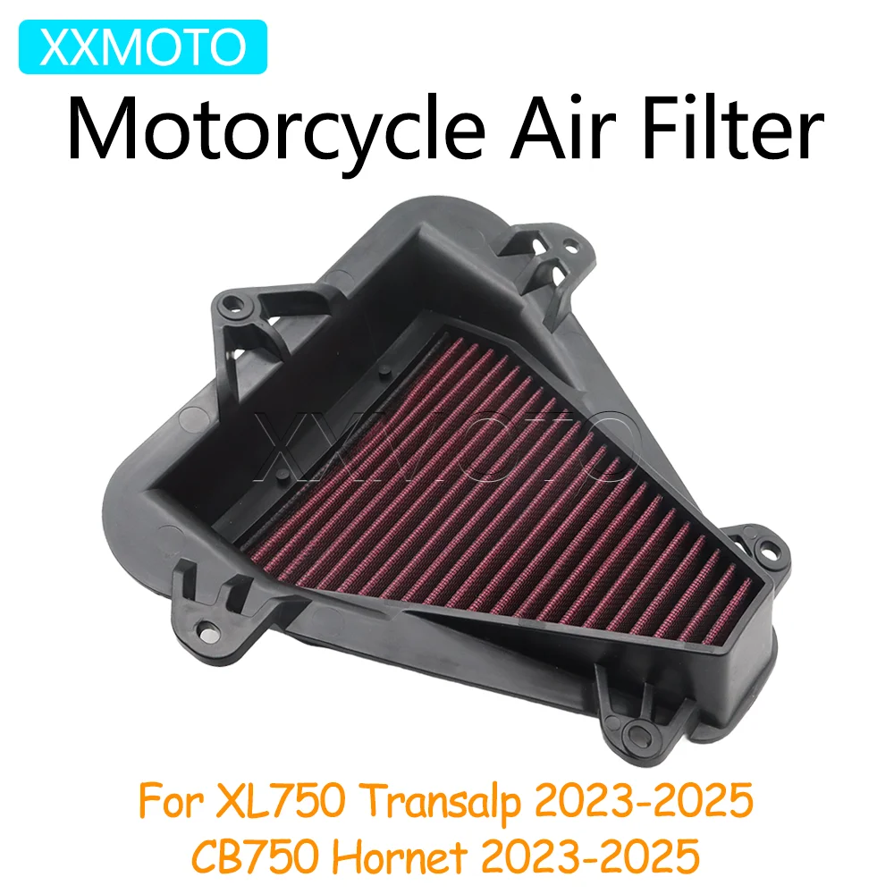 

Для Honda XL750 Transalp CB750 Hornet XL CB 750 2023 2024 2025 мотоциклетный воздушный фильтр с высоким расходом, система очистки на впуске