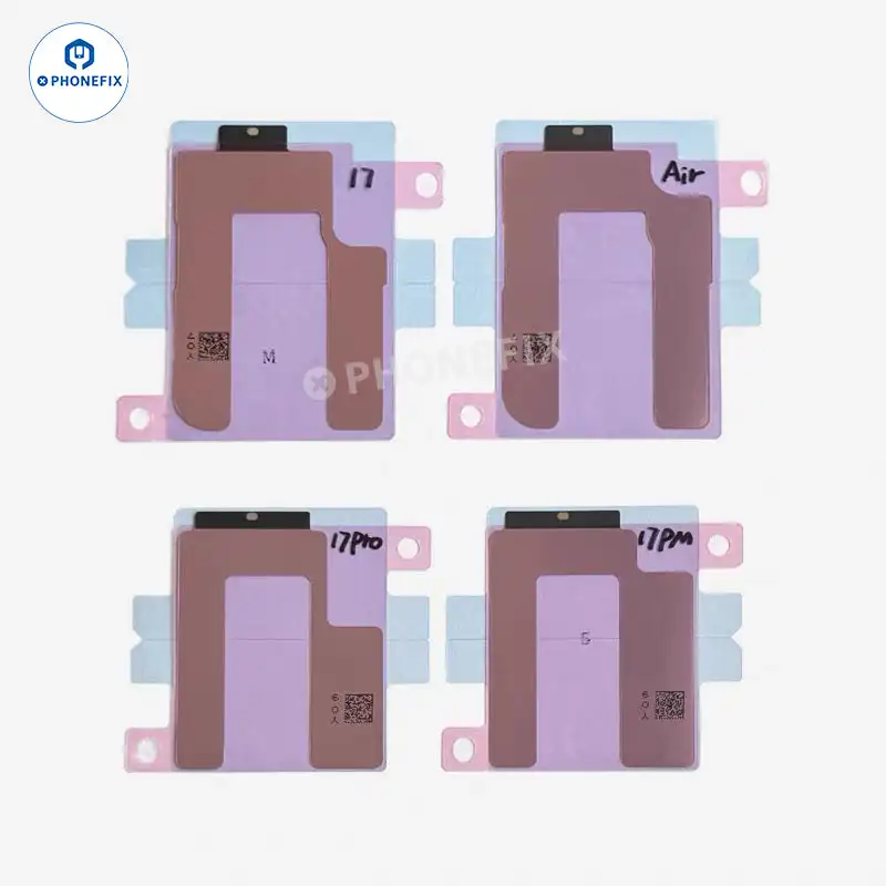 10/50pcs Battery Adhesive Strips Glue Sticker For iPhone 17 16 15 Pro Max Stretch Glue Sealing Double-sided Tape Battery Replace