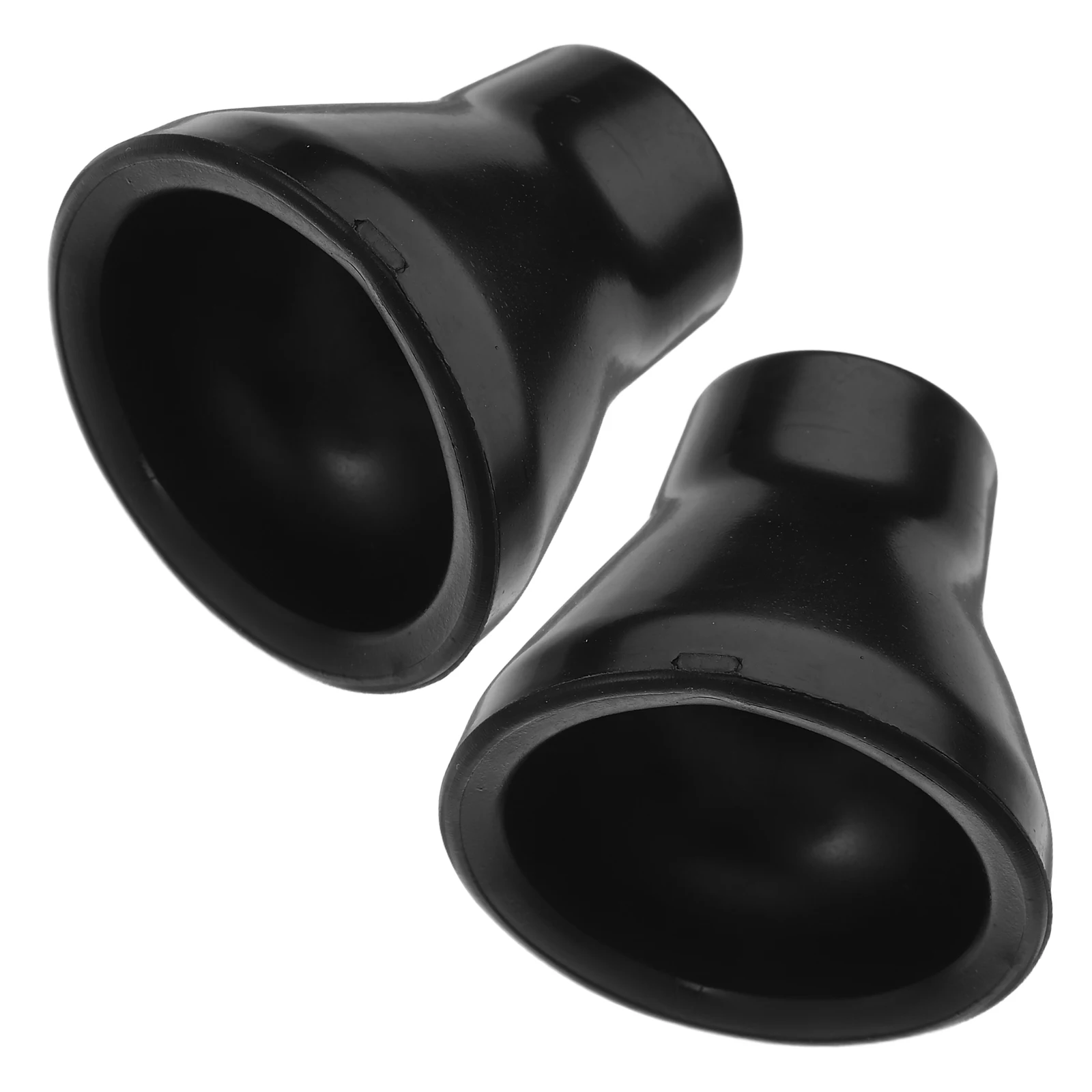 

2pcs Durable Rubber Putter Grip Pick-Up Tool Lightweight Golf Ball Retriever Stick Cup For Golfers Black Easy Attach To Putter