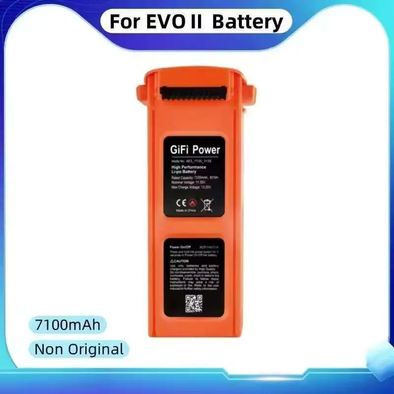 AUTEL EVO II 6K/8K / V2/V3 Drone Battery, 7100mAh 11.55V, High Capacity Smart Battery for Professional Drones