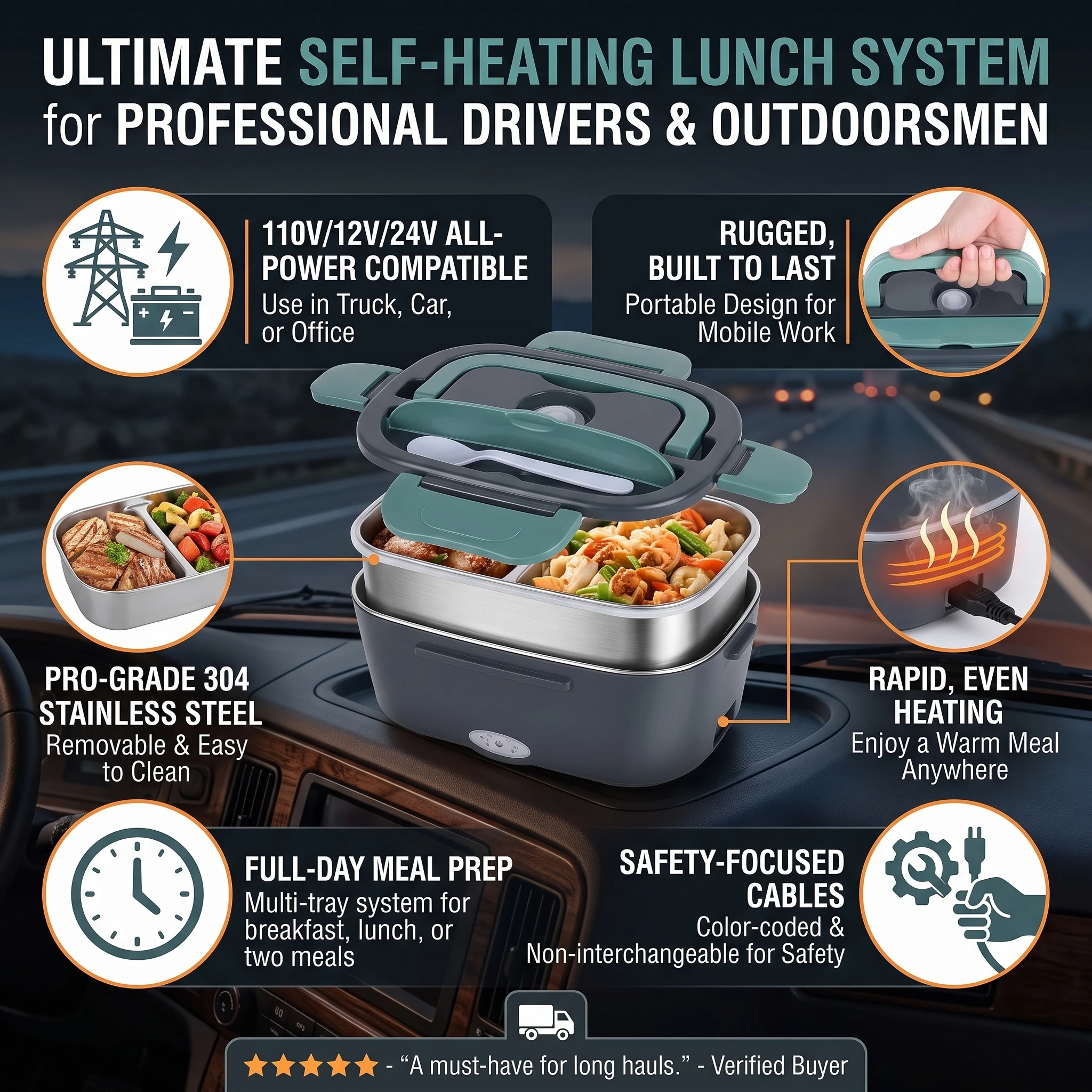 Contenitore Termico Elettrico  - Portable Food Warmer recensione e prezzo
