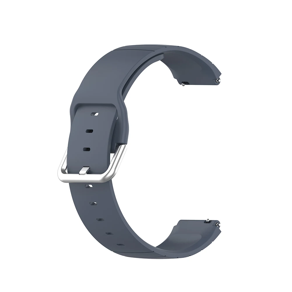 19 مللي متر ساعات سيليكون العصابات ل Umidigi Uwatch 3/ Uwatch GT/ Veryfitpro ID205L Smartwatch الرياضة الأشرطة استبدال معصمه ID205