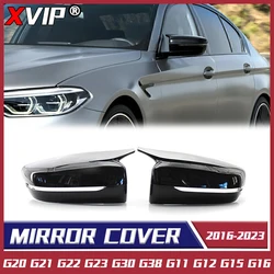 XVIP Carbon Look Mirror Cover Cap Shell For BMW 3 4 5 7 8 Series G20 G21 G22 G23 G30 G38 G11 G12 G15 G16 320i 320d 440i 430i RHD