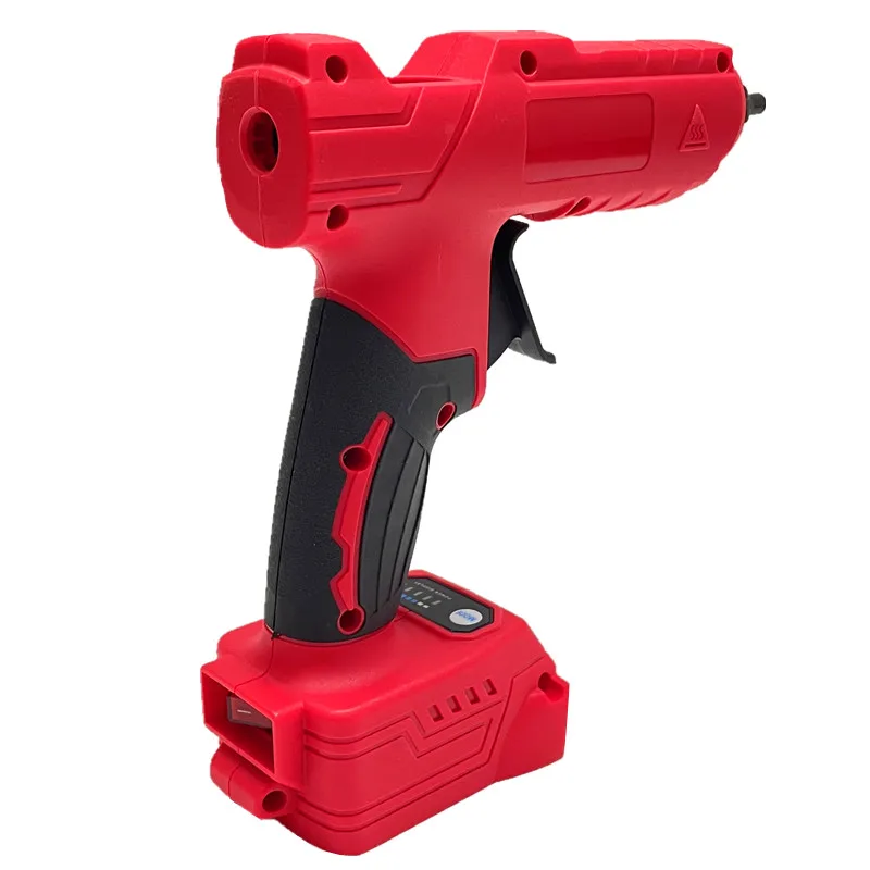 สําหรับ Milwaukee 18V แบตเตอรี่ไฟฟ้าปืนกาวร้อนไร้สาย Melt กาวปืน 11mm กาว Stick Hot Melt เชื่อม Air Gun เครื่องมือ