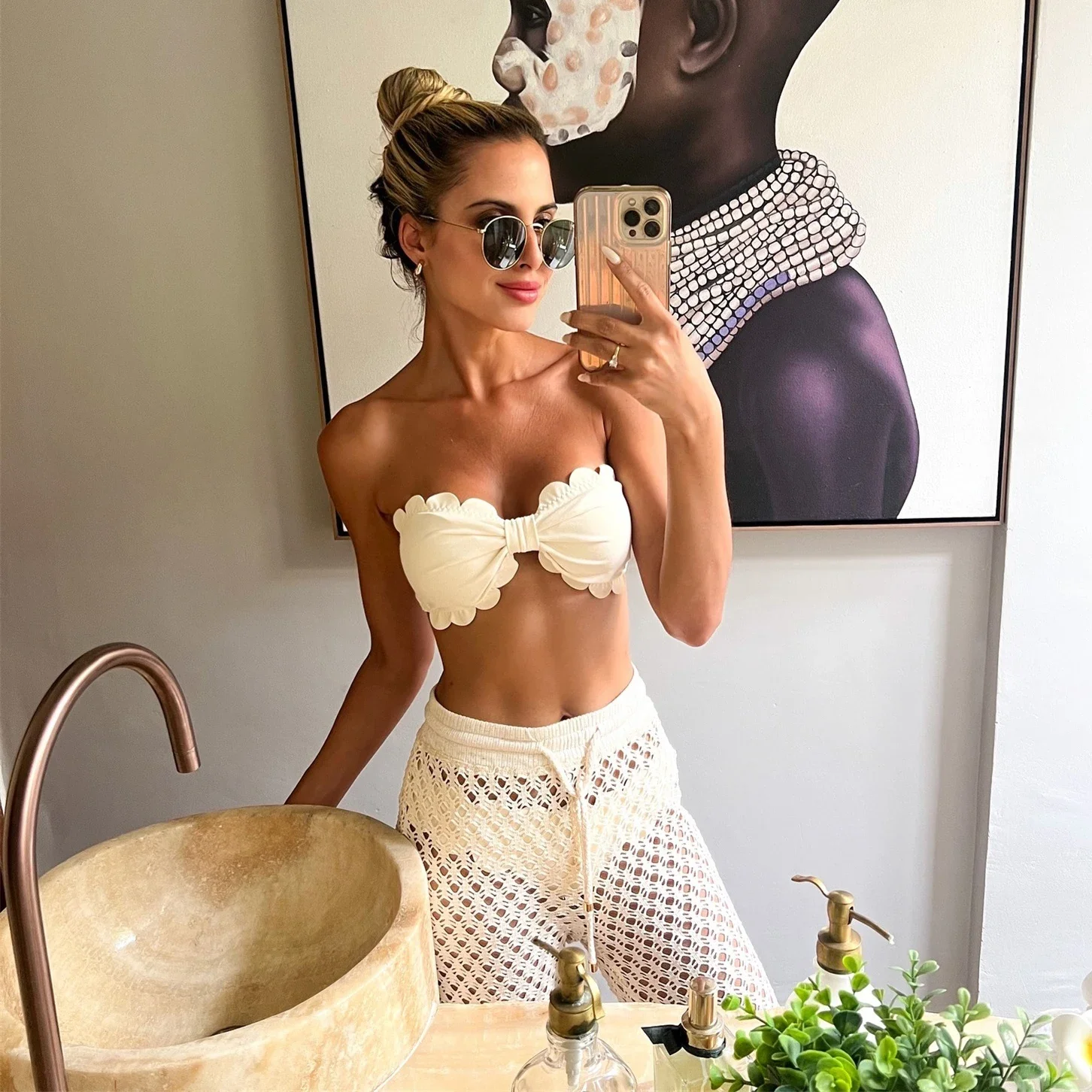 2024 New Sexy Bikini Pantdress Swimwear Cover Up Beach Dress Women Summer Ladies Crossover Bikini Dress Strój kąpielowy Strój plażowy