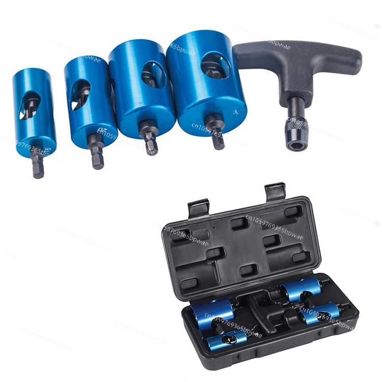 PS-1632B Manual Pipe Deburring Tool Manual Pipe Deburring Kit for Multilayer Composites and PEX Pipe