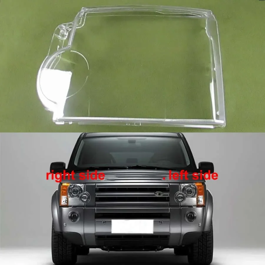 

Headlight Cover Lampshade Case Headlamp Shell Plexiglass Replace The Original Lens For Land Rover Discovery 3 LR3 2004-2009