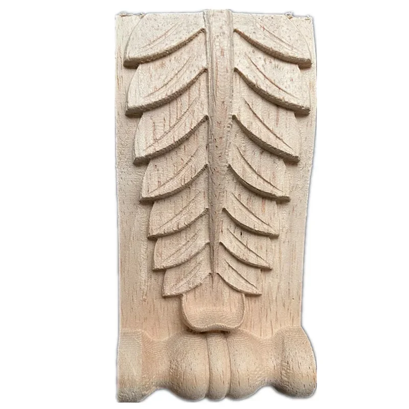 8-12cm Carved Wood Furniture Corbel European Style Decoration Rome Stigma Garden Home Decor Figurines Miniatures Ornaments