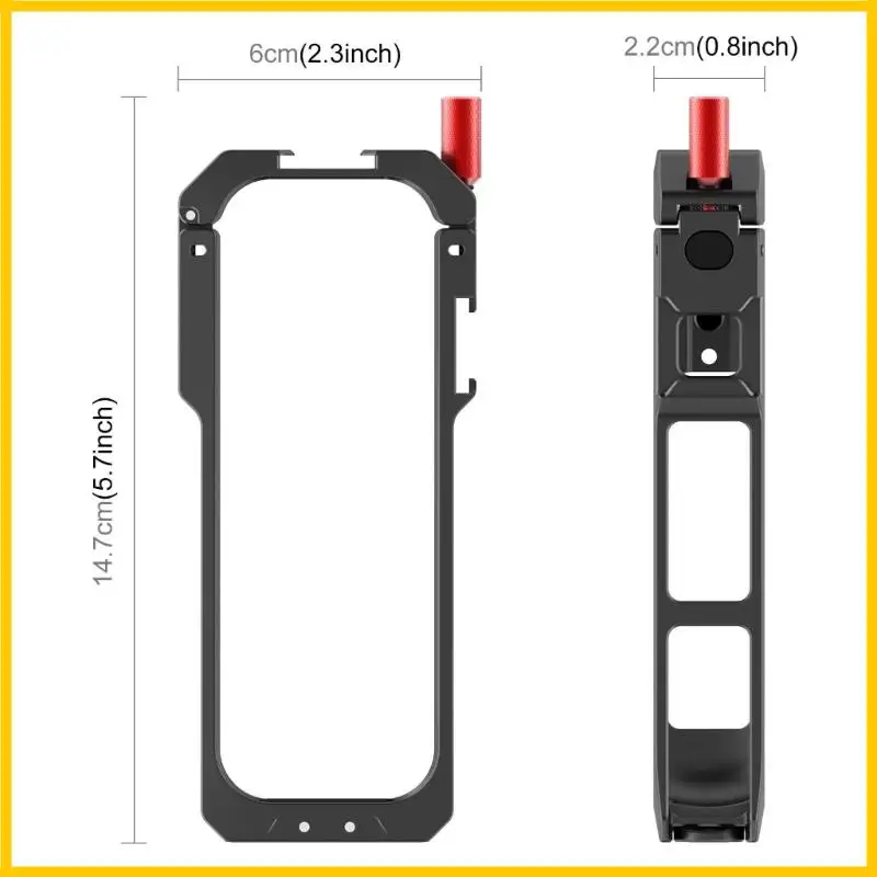 مكافحة قفص القفص المعدني لـ 360 Sports Camera Guard Shell