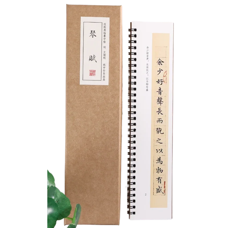 

Wen Zhengming Special Calligraphy Copybook Fly Head Small Regular Script Brush Stele Character Calligraphy Copying Writing Books