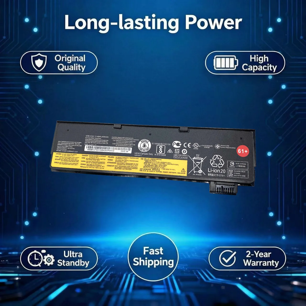 Original 01AV491 Laptop Battery For Lenovo ThinkPad T470 T570 T480 T580 A475 P51S P52S TP25 01AV425 01AV426 02DL023 SB10K97582
