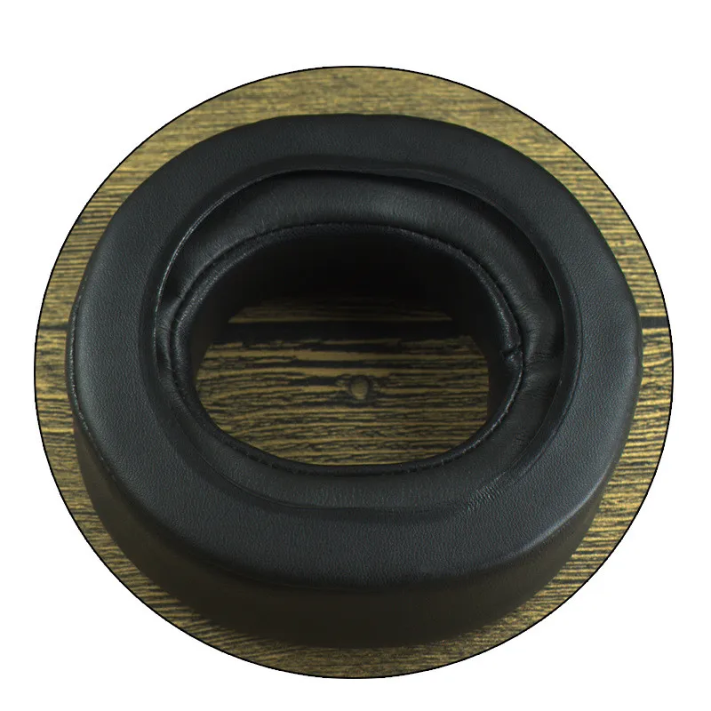Cuscinetti auricolari in pelle di pecora per Sony MDR-DS7500 cuffie di ricambio paraorecchie copricuscino 1 paio di cuscinetti proteici in Memory foam morbidi neri