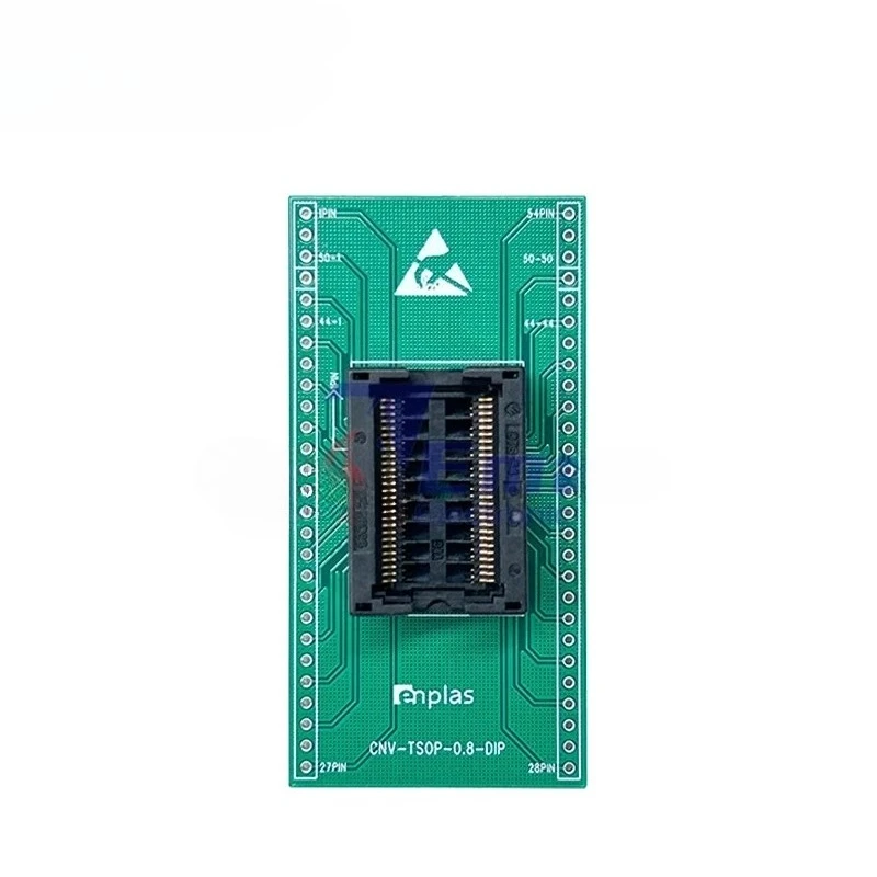 CNV-TSOP-0.8-DIP SSOP54  TSOP54 SDR SDRAM Burn-in Socket gold plating IC testing seat Test Socket test bench