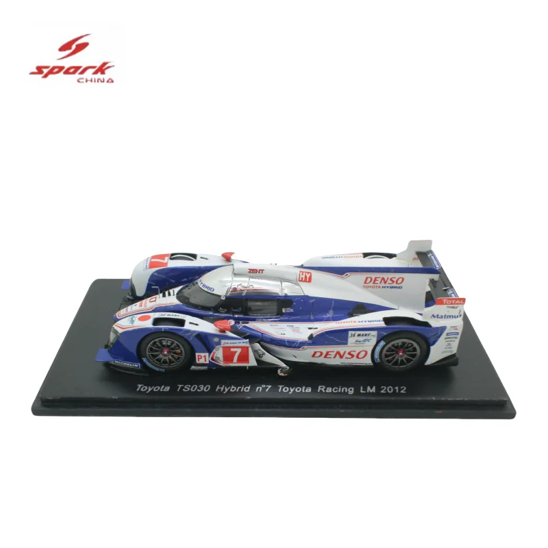 Модель автомобиля SPARK 1/43 TOYOTA TS030 HYBIRD NO.7 LM 2012 из сплава, детская коллекция декоративных игрушек, праздничные подарки для друзей