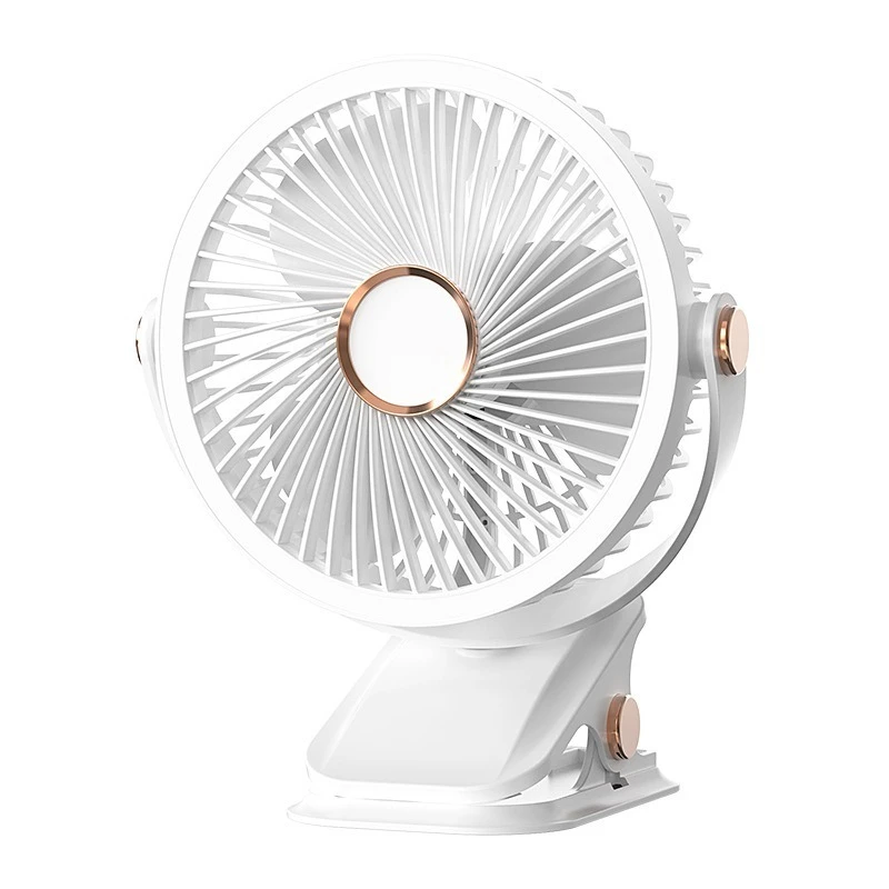 Petit ventilateur à clipser, veilleuse, ventilateur à clipser, chargement USB, déterminer le ventilateur de plafond, lit de dortoir étudiant, bureau