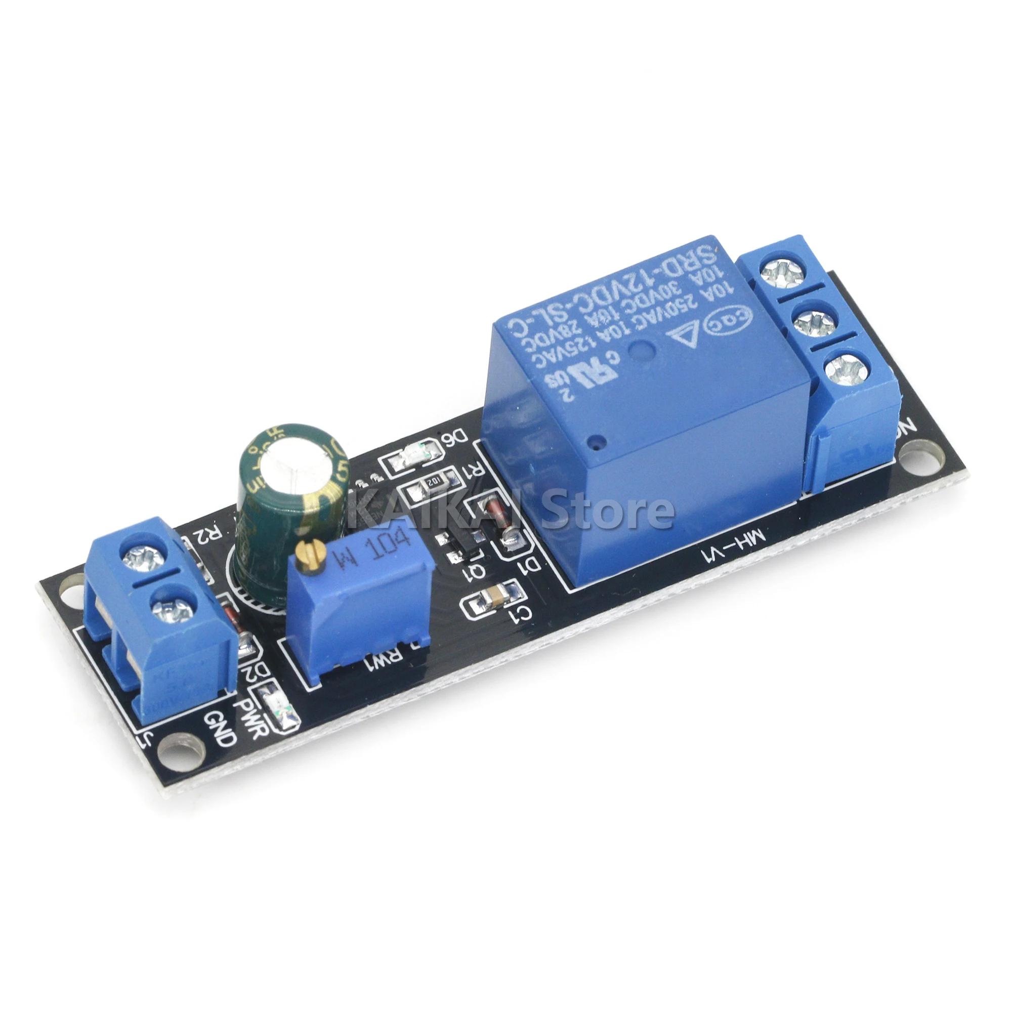 NE555 Timer Switch Adjustable Module Time delay relay Module DC 5V / 12V Delay Connect / Disconnect relay shield for arduino