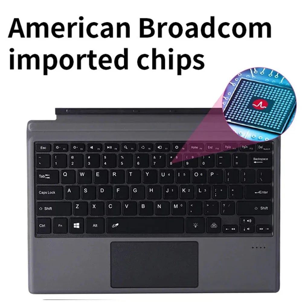 Backlit Bluetooth Keyboard For Microsoft Surface Go 1 2 3 Pro 3 4 5 6 7 8 9 Pro X Keyboard Backlight Trackpad Wireless Teclado