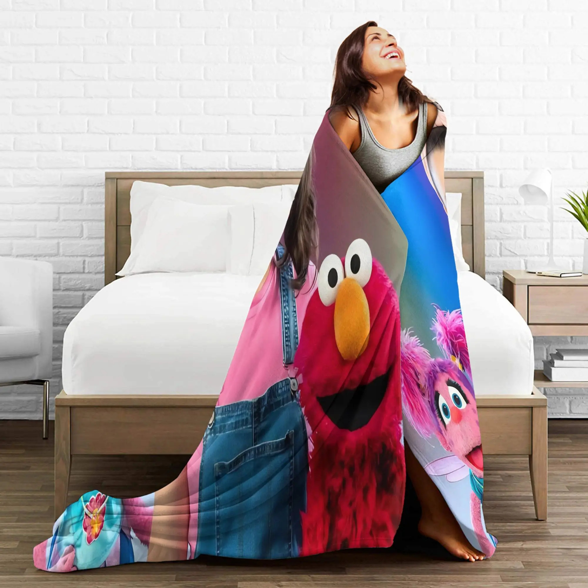 ملكة جمال راشيل المعلم السيدة راشيل البطانيات طائرة السفر الفانيلا الفراش يلقي لكرسي سوبر لينة المفرش هدية عيد ميلاد