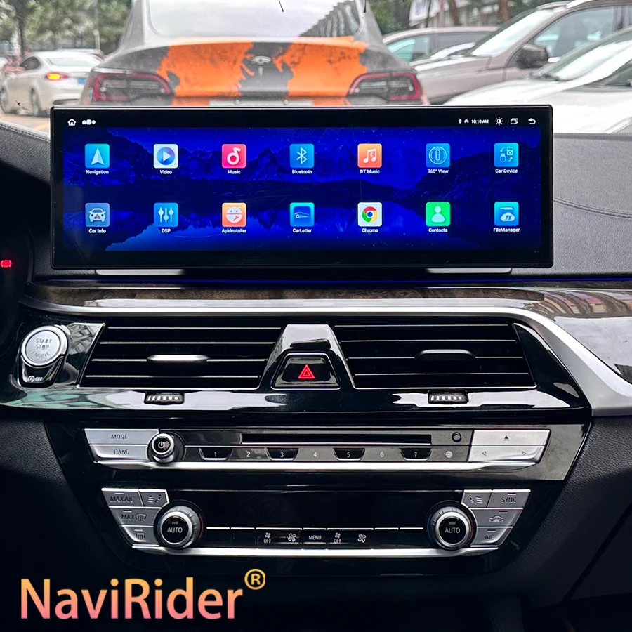 14.9 Inch Auto Radio For BMW 5 Series G30 G31 EVO Head Unit Car Multimedia Stereo Video Player GPS Carplay Android Screen