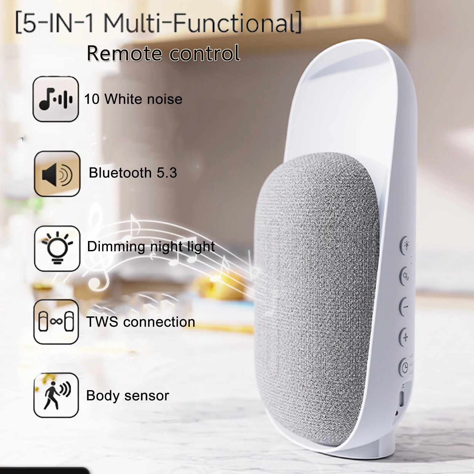 5In1 Portable White… - image
