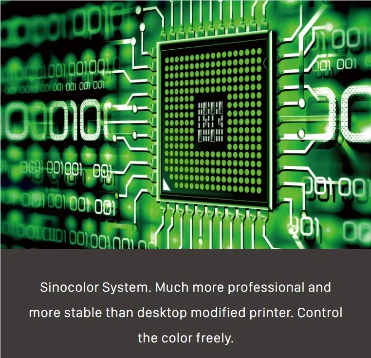 Cheapest Price Sino Color A1 Double I1600 Head 2400dp Wide White Ink Clothing T-shirt Dtg Printer Printing Machine