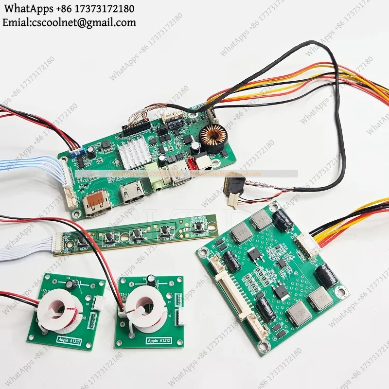 JS02 LCD Driver Board LM270WQ1-SDE3 DP HDMI USB 2K 2560*1440 Speaker Crossover Filter for iMac A1311