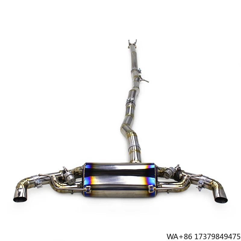 

Yookling Valved Exhaust System Titanium Pipes Muffler for Mercedes-Benz A45 AMG W176 2.0T (2013- 2019)