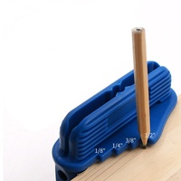 Center Line Gauge Finder Center Scriber Carpenter Woodworking Tools Marking Centerline Gauge Wooden Mark Marker Locator Scribe