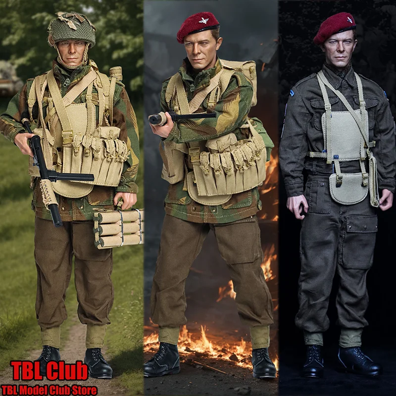 

In Stock UJINDOU UD9048 1/6 Scale Sky Action Parachute Division 12-inch Full Set Action Figure Male Soldier Collections Toys