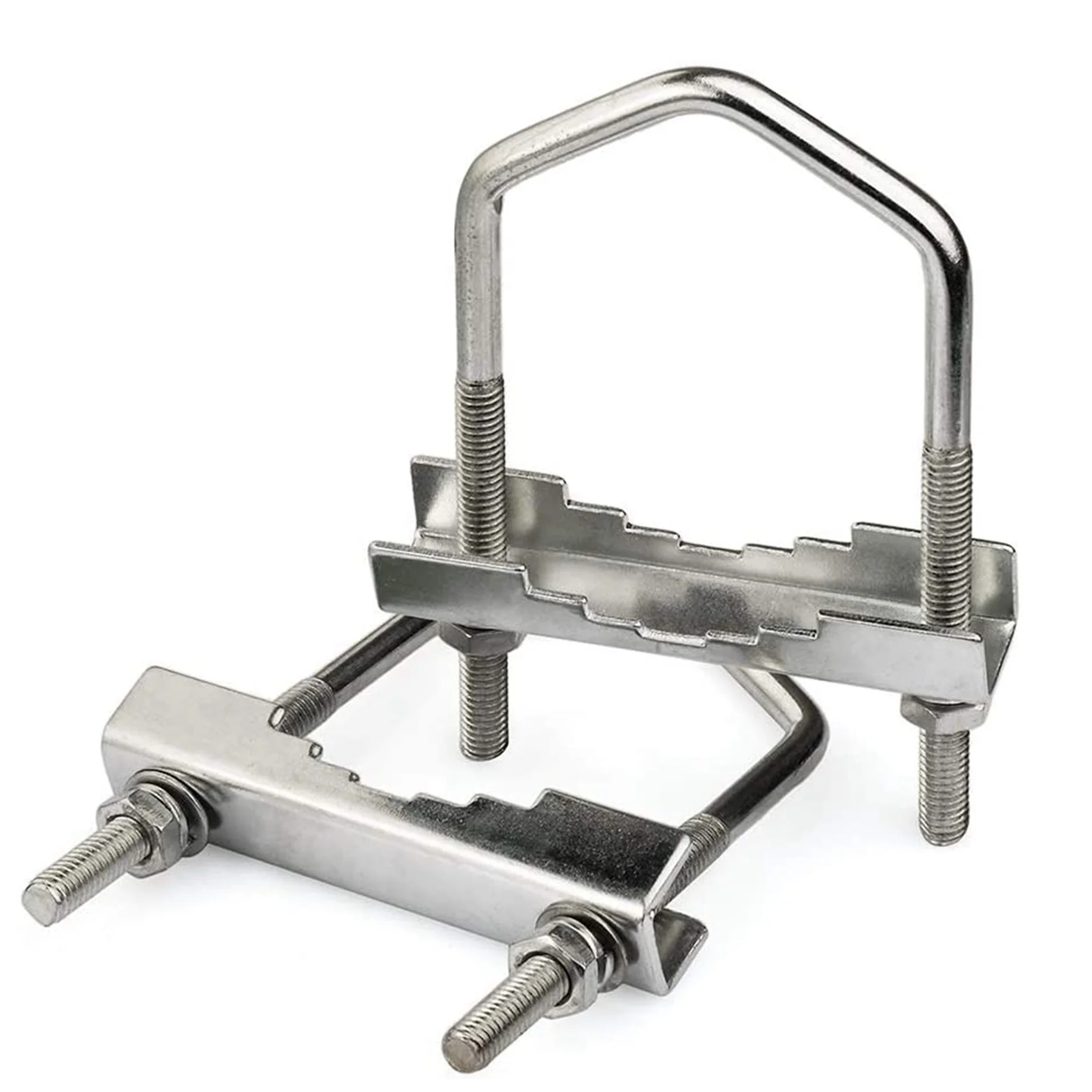 Lice-yagi kit de suporte cruzado de mastro de antena wi-fi, braçadeira de parafuso em u, hardware de montagem 2 peças para antena wi-fi externa, antena lora