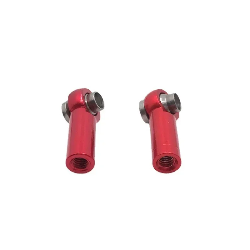 2pcs Metal M3 Aluminum Link Rod Tie Rod End Ball Joint Alloy 3MM Ball Head Hole L 7MM For RC Car Truck Upgrade Part