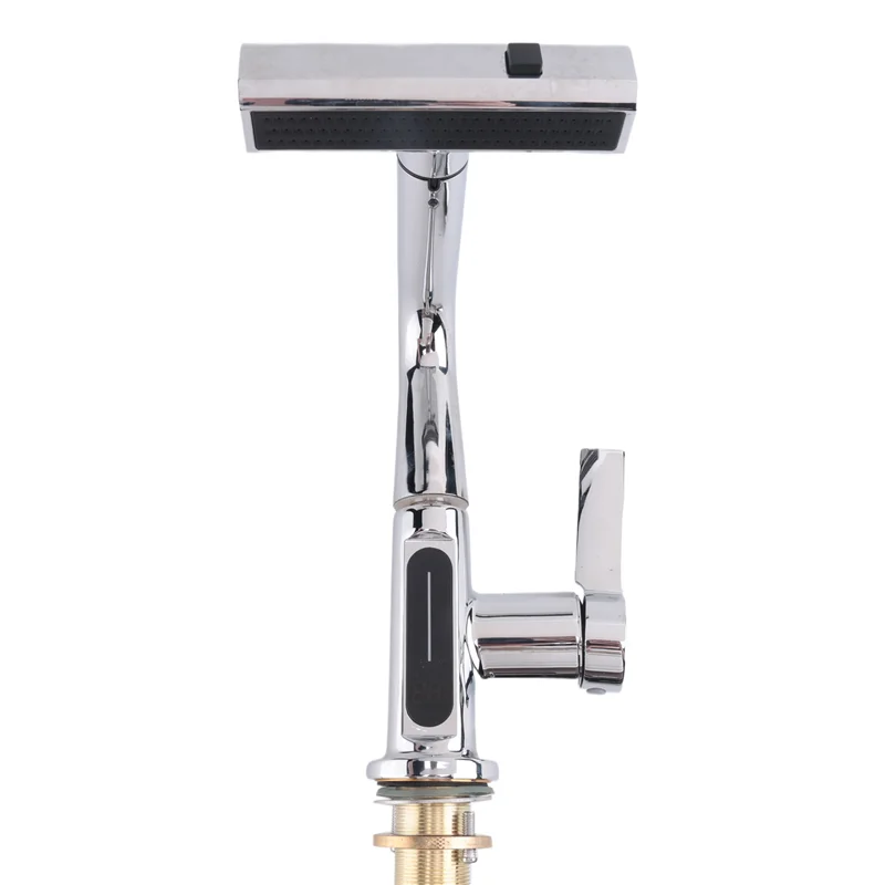 【A08I】Waterval Uittrekbare Keukenkraan Koud Warm Kraan/Uittrekbare Kraan Draaibare Gootsteen Lifting Wastafel Kraan-B