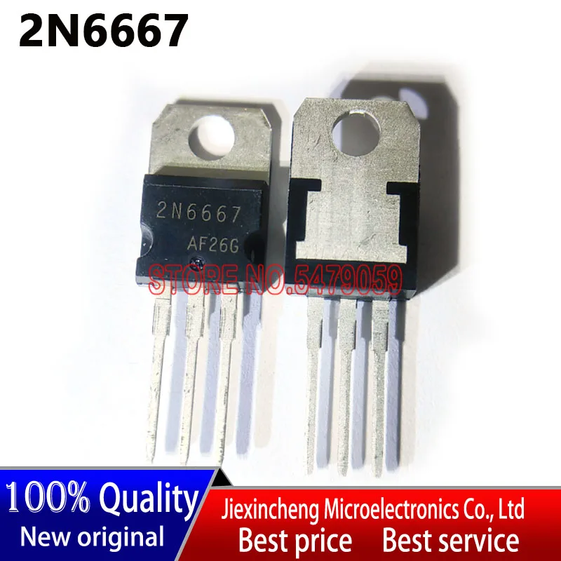 10PCS 2N6667 6667 TO220 Nuovo originale