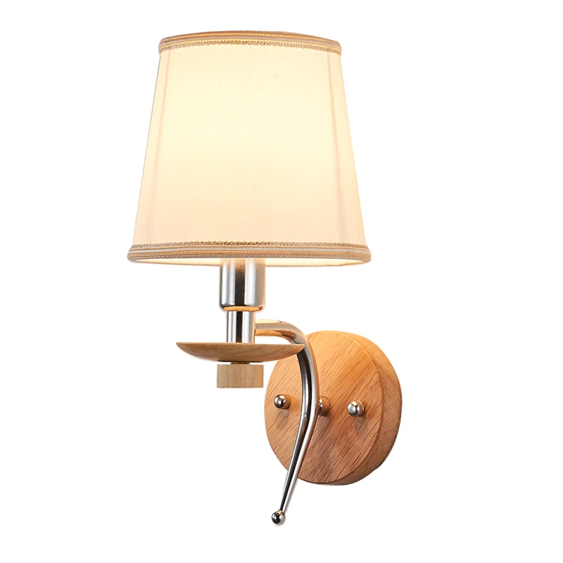 

Nordic Simple Light Emitting Diode E27 Bulb Frosted Glass Wall Light Bedroom Bedside Wall Light