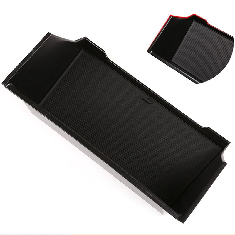 صندوق تخزين مركزي أسود للسيارة ، اكسسوارات السيارات ، صندوق هاتف ، ABS ، لاند روفر ديفيندر 90 ، 110 ، 2020 ، 2021 ، 2022 ، 2023 ، 2024