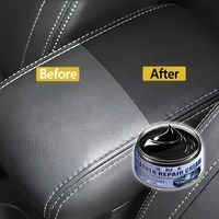 KJM All-in-One Revitalizing Car Interior Renewal Cream - Polishing, Waxing, Tire & Plastic Restorer for Leather & Dashboards