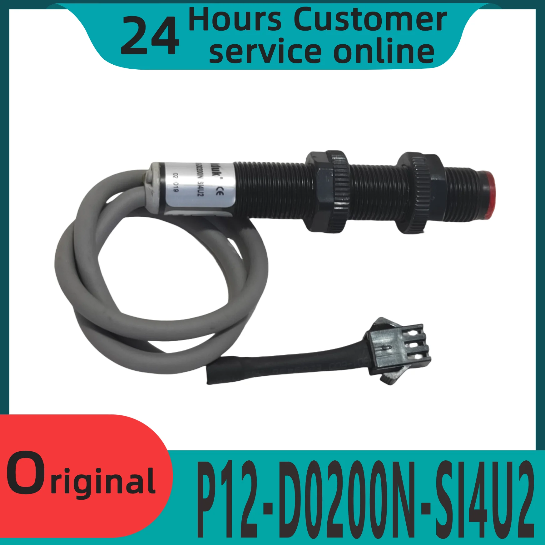 

Brand new original photoelectric switch sensor P12-D0200N-SI4U2 P12-D0200P-SI4U2 P12-L2000N-SI4U2 P12-L2000P-SI4U2