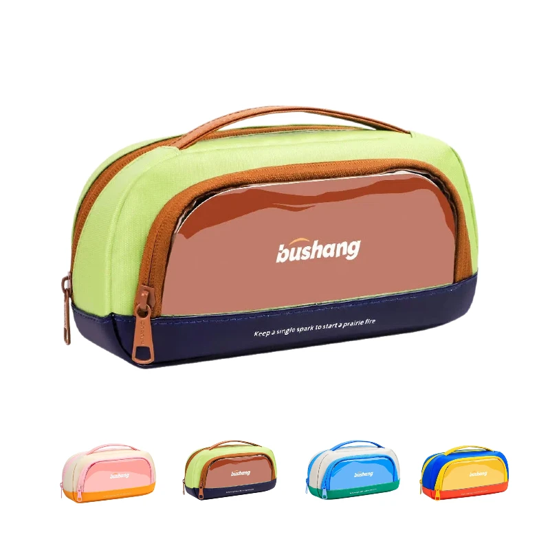 Large Capacity Pencil Case with Handle Magnetic Portable Stationery Organizer Bag Women & Men, Adults,student/ Easy To Clean