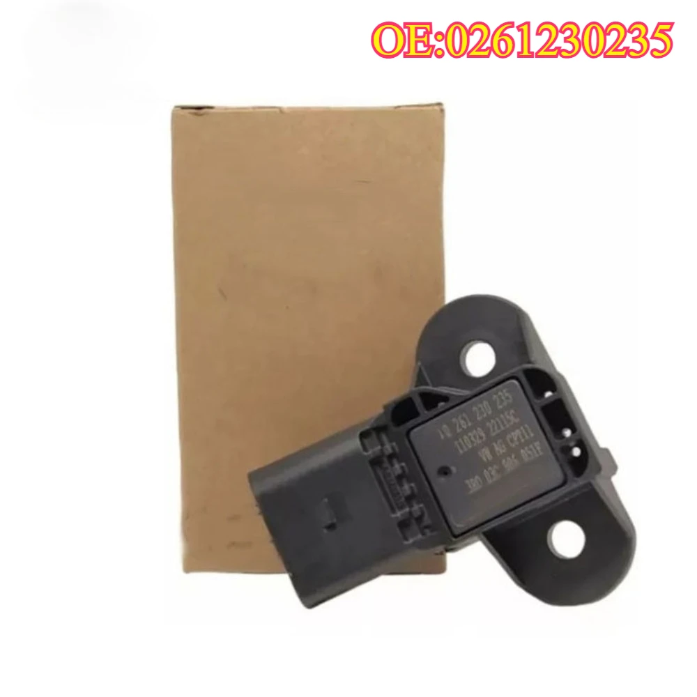 

High quality New For 0261230235 Sensor Intake Manifold Air Pressure 03C906051F For AUDI A4 V-W Beetle