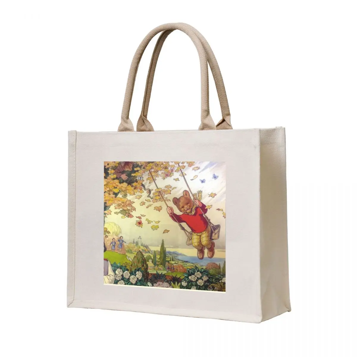 

Rupert bear Tote Bag bag luxury women Lady bags Women's beach bags