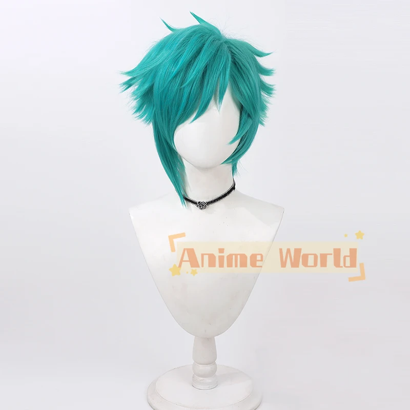 Heartsteel Aphelios Cosplay Wig The Weapon of the Faithful Aphelios Blue Heat Resistant Synthetic Hair Halloween Role Play