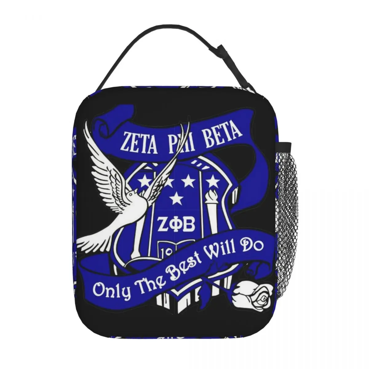 مخصص زيتا فاي بيتا اليونانية رسالة 1920 حقيبة الغداء الحرارية برودة معزول علب الاغذية للأطفال مدرسة الغذاء حقيبة محمولة الحقائب #3