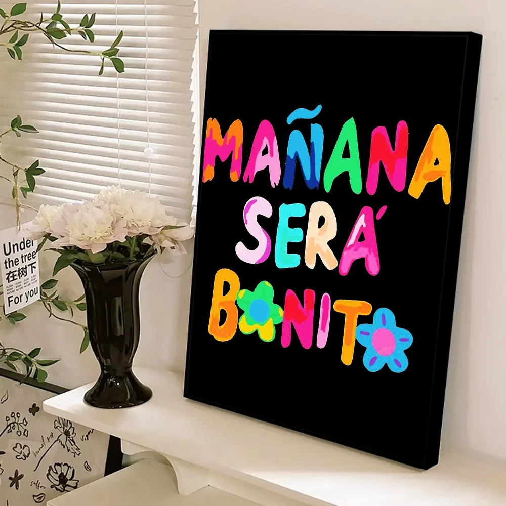 Karol g Manana Sera Bonito  Self-adhesive Art Poster Whitepaper Prints Posters Artwork Aesthetic Art Wall Painting