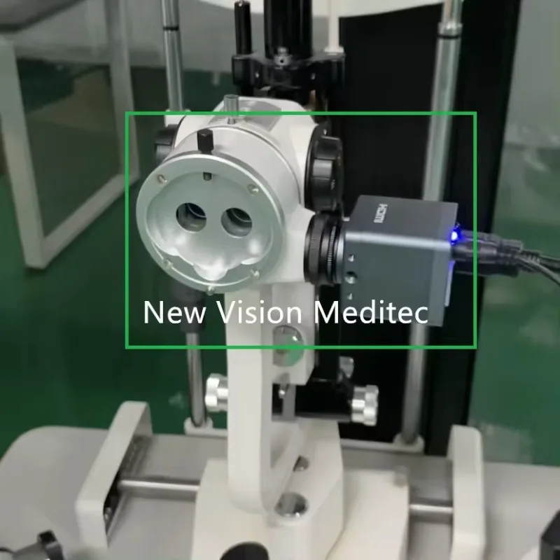 Beam Splitter And Integrated C-Mount CCD Adapter For Slit Lamp