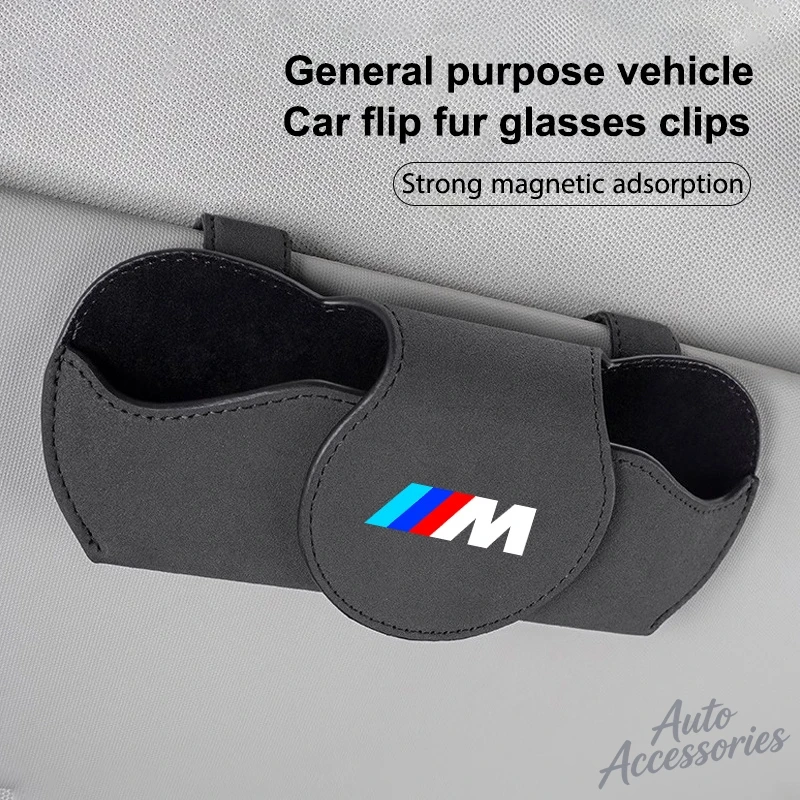 

Car Sun Visor Convenient Storage Glasses Holder Multifunction Sunglasses Clip For Bmw M G30 G32 M3 M4 M5 X1 X3 X5 X4 E60 E31 F15
