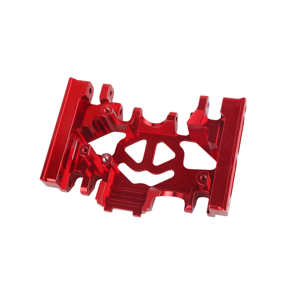 Aluminum Alloy TRX4 Gearbox Mount Base Chassis Skid Plate for 1/10 RC Crawler TRX-4 Defender Bronco Blazer G500 Upgrade