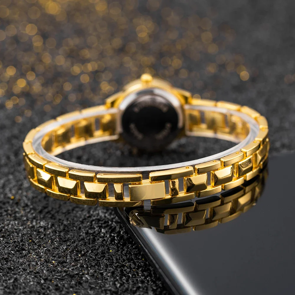 Лучший бренд, женские часы-браслет, роскошные модные золотые кварцевые наручные часы с овальным циферблатом, женские маленькие элегантные женские часы Montre