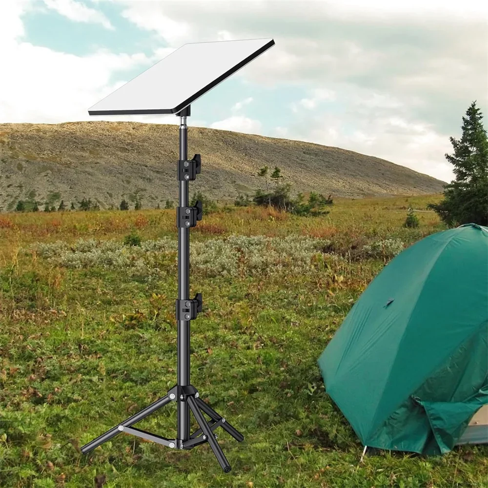 Starlink Mini (V4) Tripod Mount,Outdoor Portable Tripod Adapter,Adjustable Height&Tilt,Compact Tripod Suitable Camping&RV Travel