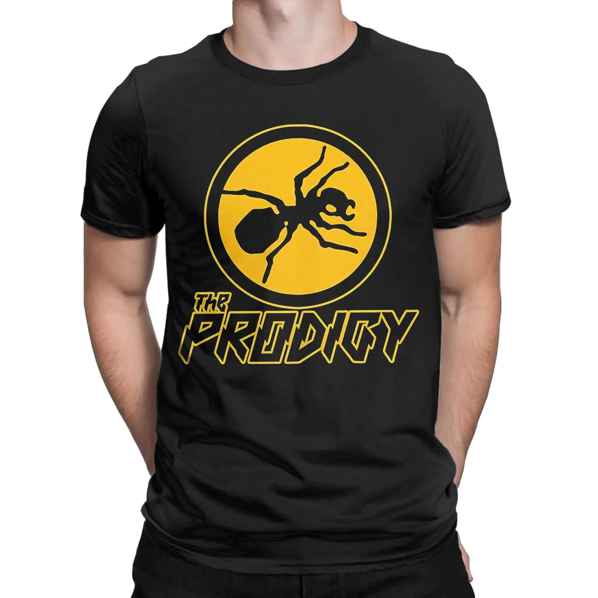 Men The Prodigys Sound Music T Shirts  100% Cotton Tops Novelty Short Sleeve Crew Neck Tees Classic T-Shirt